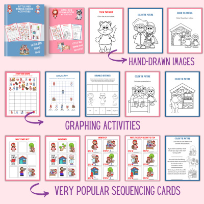 Little Red Riding Hood Activity Pack PLR