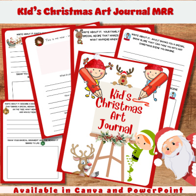 DFY Children's Christmas Art Journal MRR