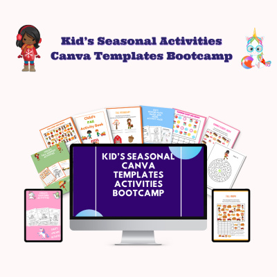 Kid's Seasonal Activity Templates Bootcamp
