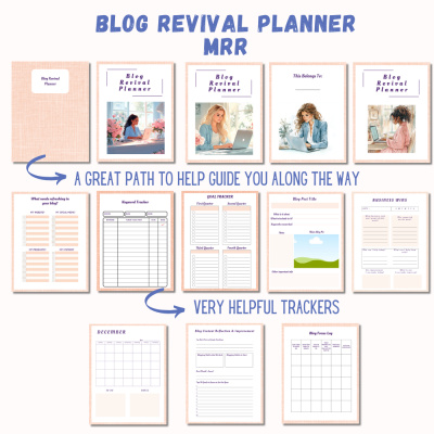 Blog Revival Planner MRR