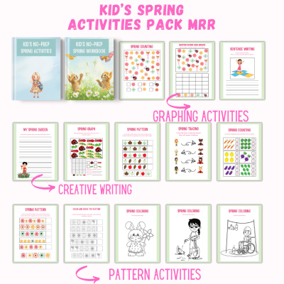Kid's No-Prep Spring Activities MRR