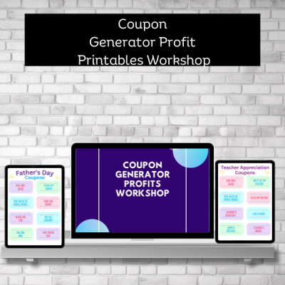 Coupon Generator Profit Printables Workshop