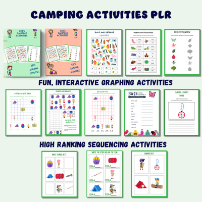DFY Kid's Camping Activities PLR