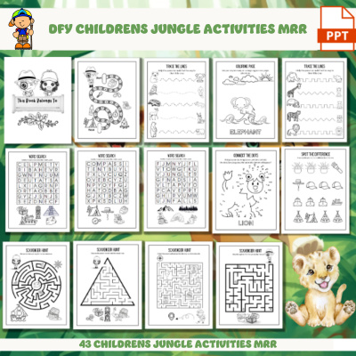 DFY Children's Jungle Activities MRR