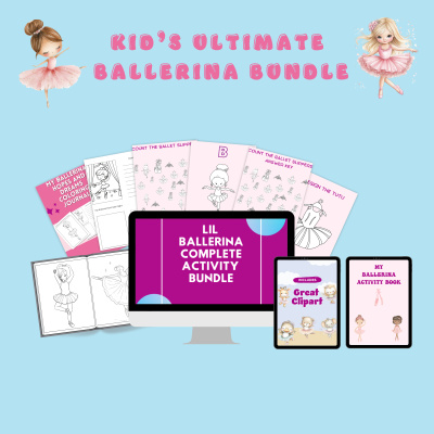 💖🩰 Lil Ballerinas: The Complete Activity Bundle 🩰💖
