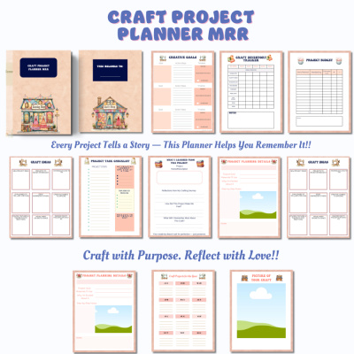 🧵✨ Craft Project Planner MRR ✨🧵