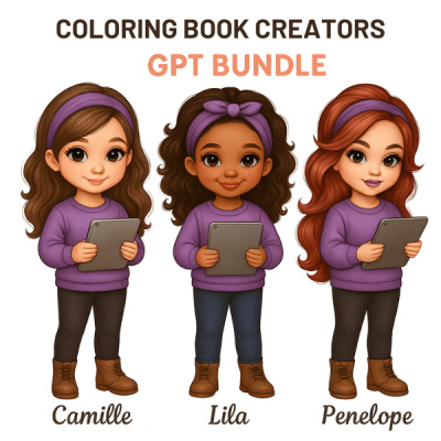 Coloring Book Creator's GPT Bundle