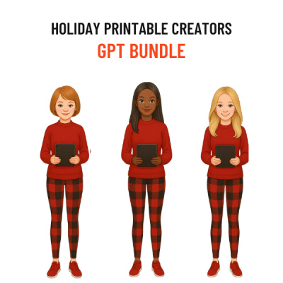 Holiday Printable Creators GPT Bundle