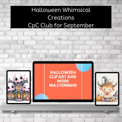 Whimsical Halloween Clipart CPC Club September Meeting