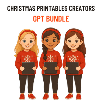 Christmas Printable Creators GPT Bundle