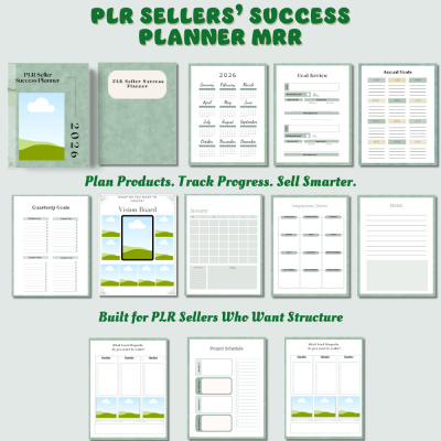 PLR Seller's Success Planner MRR