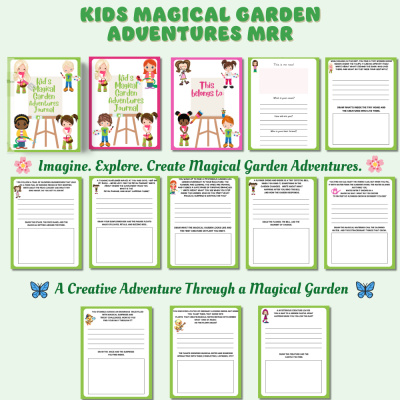 🌿 Kids Magical Garden Adventures MRR 🌿