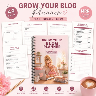Grow Your Blog Planner MRR