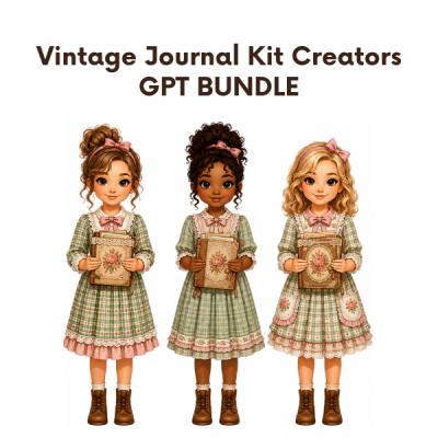 Vintage Journal Kit Creators GPT Bundle