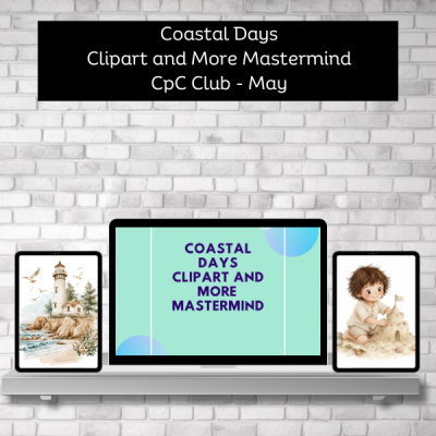 🌊 Coastal Days Clipart & More Mastermind 🌊