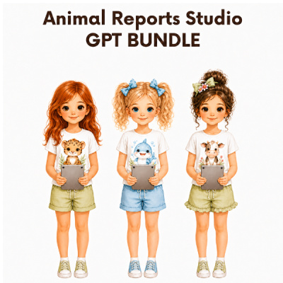 📚 Animal Reports Studio GPT Bundle 🐾