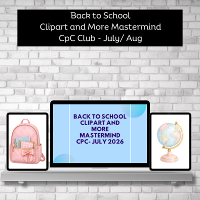 Creative Printables Club - Back to School Clipart and More! Clipart Mastermind