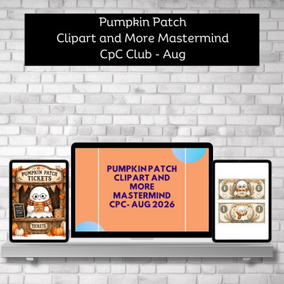 Creative Printables Club - Pumpkin Patch Clipart and More! Clipart Mastermind