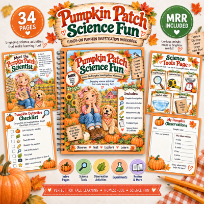 🎃 Pumpkin Patch Science Fun MRR 🎃