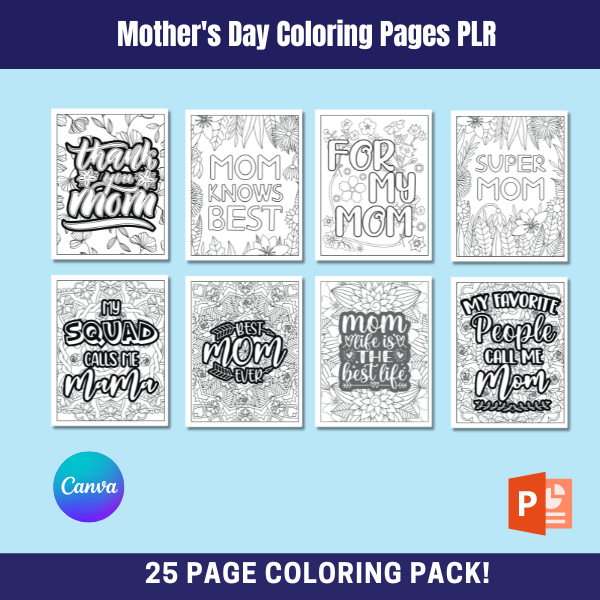 theunpopularmom.com plr coloring pages