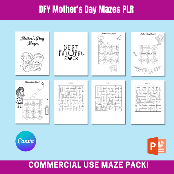 mothers day mazes theunpopularmom.com