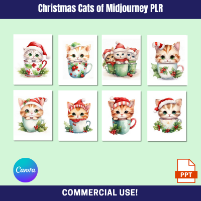christmas cats of midjourney plr theunpopularmom.com