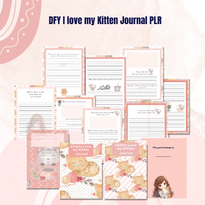 love my kitten journal