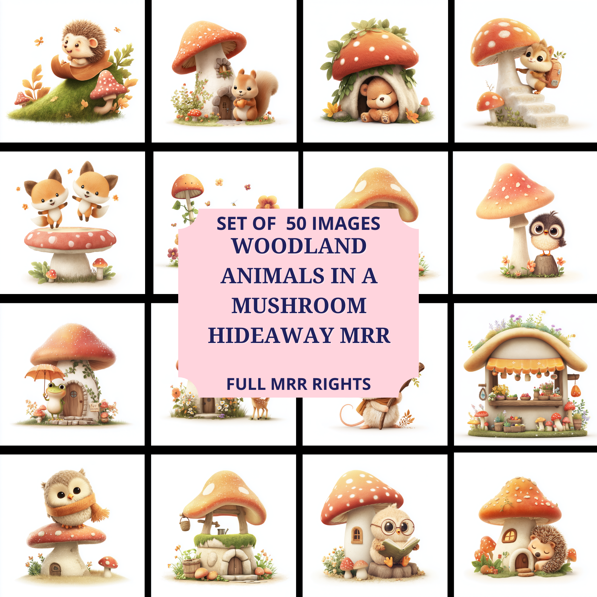 woodland animals in a mushtroom hideaway woodland animals in a mushtroom hideaway theunpopularmom.com