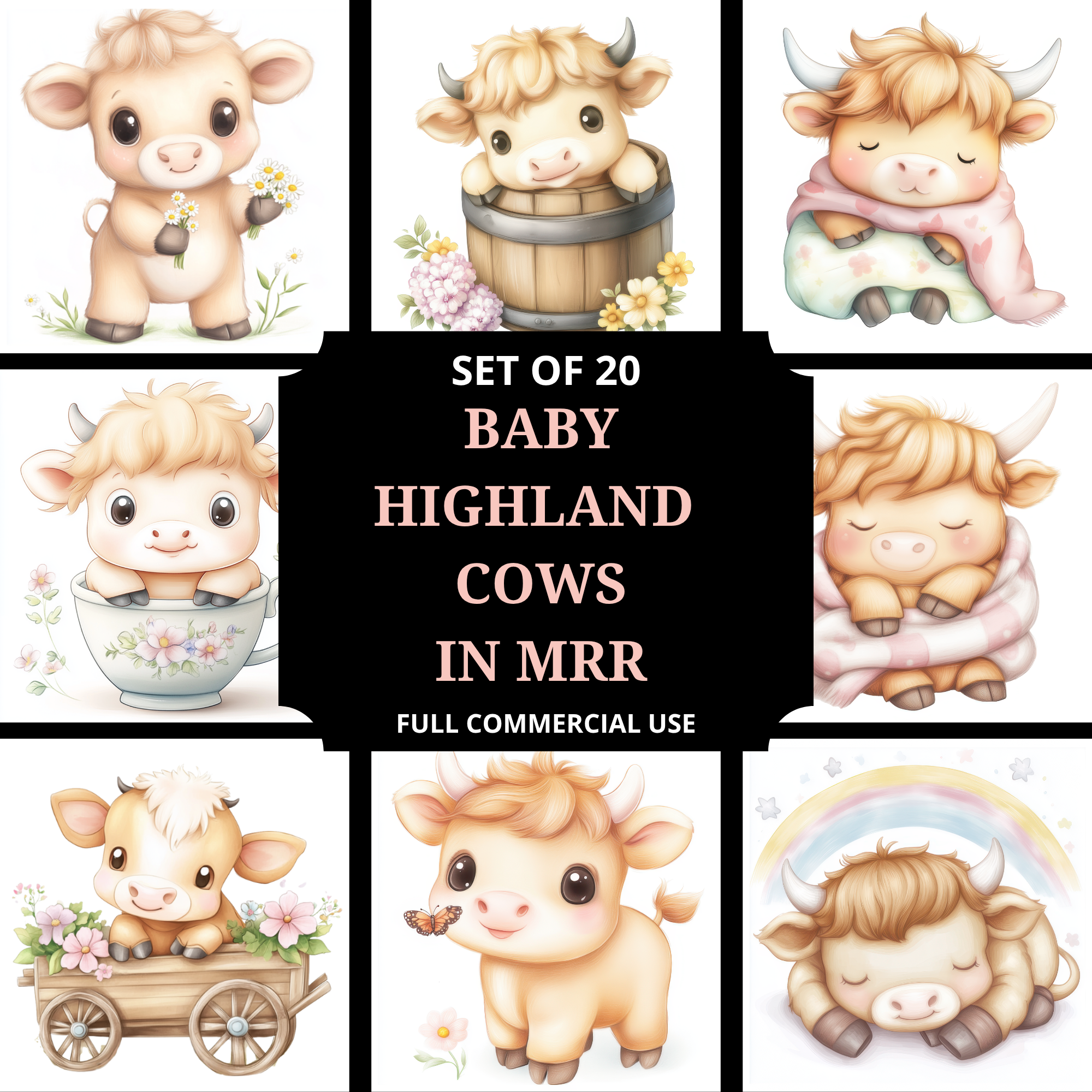 Baby highland cows baby highland cows theunpopularmom.com