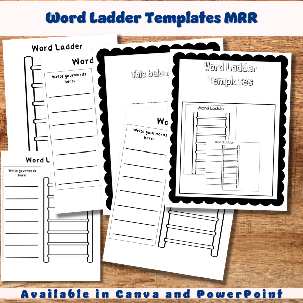 word ladder templates word ladder templates