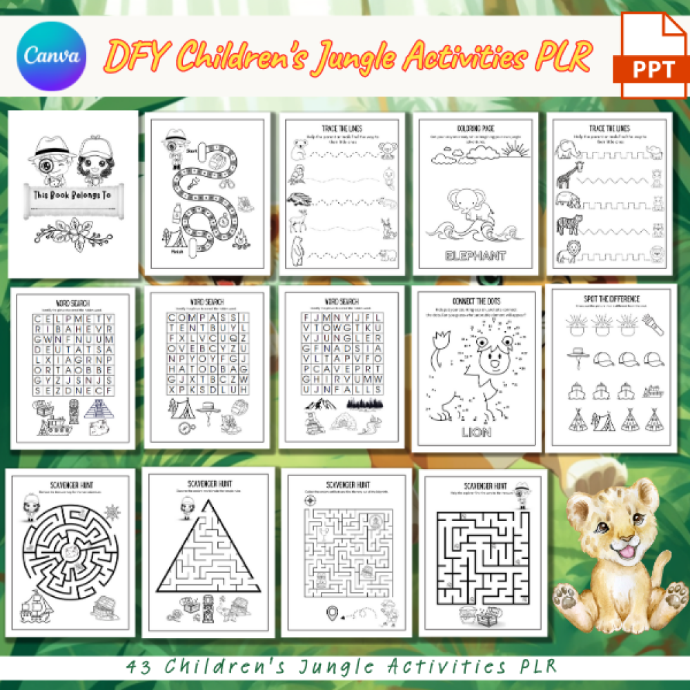 kids jungle activities theunpopularmom<br />
