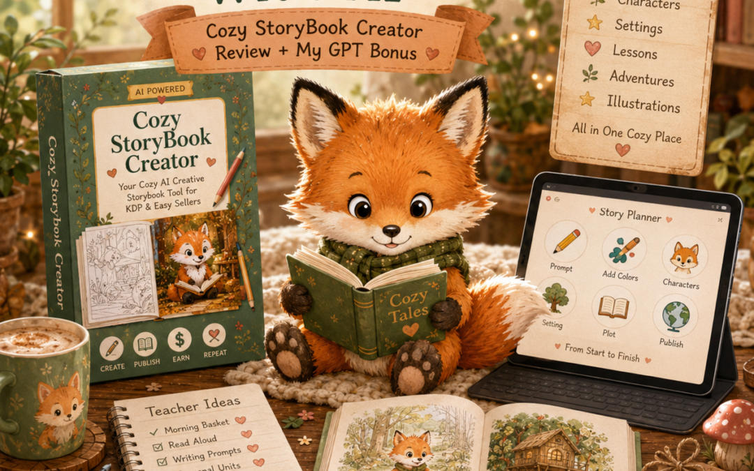 Storybooks With AI: Cozy StoryBook Creator Review + My GPT Bonus